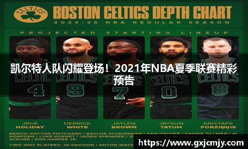 凯尔特人队闪耀登场！2021年NBA夏季联赛精彩预告
