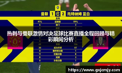 热刺与曼联激情对决足球比赛直播全程回顾与精彩瞬间分析
