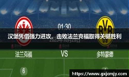 汉堡凭借强力进攻，击败法兰克福取得关键胜利